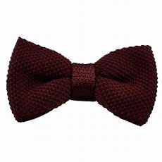 Burgundy Bow Tie