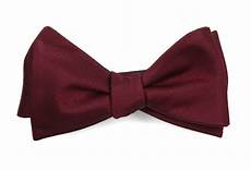 Burgundy Bow Tie