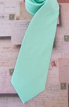 Mint Green Tie